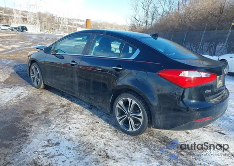 2014 Kia Forte Ex z USA, uszkodzony, nr VIN KNAFZ4A82E5198695